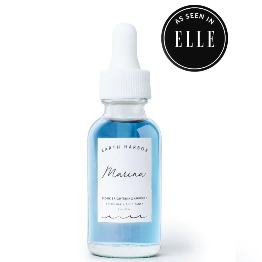 NEW! EARTH HARBOR MARINA BIOME BRIGHTENING AMPOULE NEW IN BOX $28 RETAIL.